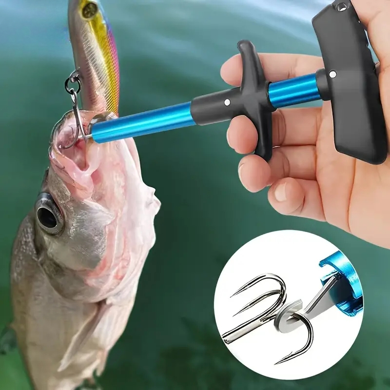 Used Fishing Equipment Near Me - 1pc Portable en aluminium t-hame preneur