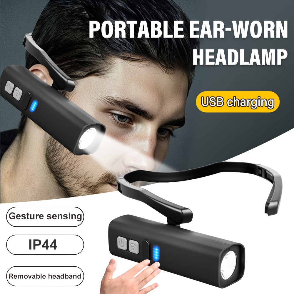 Fishing Headlamp - Lampe frontale à clip d'oreille 2025