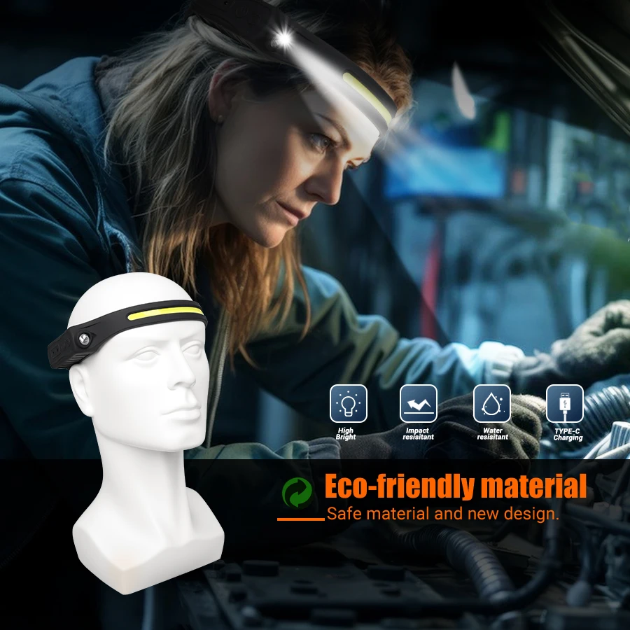 Phare Rechargeable capteur de  - Fishing Headlamp avis et prix