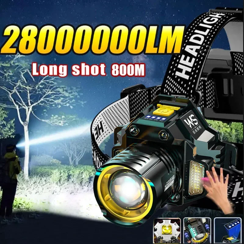 Puissant phare LED capteur de  - Fishing Headlamp avis et prix