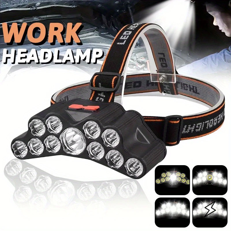 Lampe frontale à 11 LED, lumiè - Fishing Headlamp avis et prix