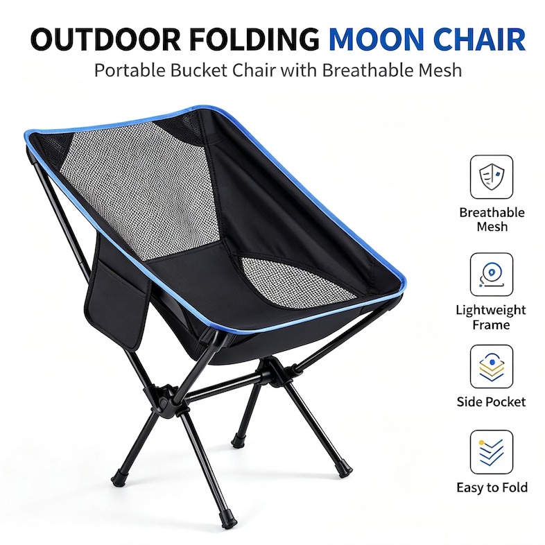 Chaises de camping pliables po - Fishing Backpack avis et prix